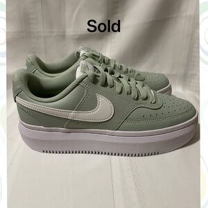 Women’s Nike Seafoam Green Alta LTR Sneakers